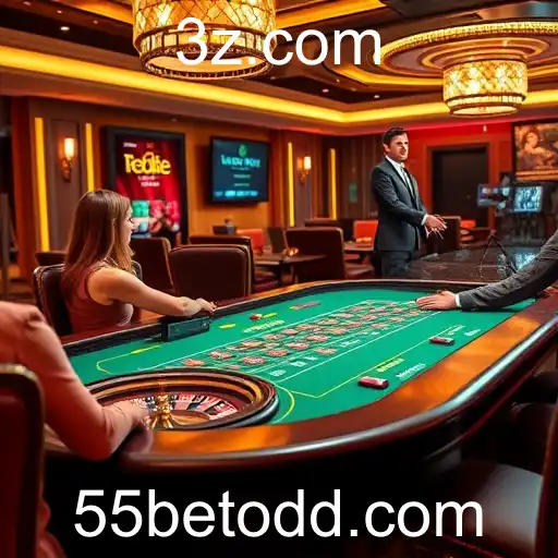 Experiência de Jogo em Tempo Real: Descubra a Categoria 'Ao Vivo' da 55bet